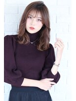 オーロ 武庫之荘店(ORO) 韓国風シースルー、ハイライト、ミルクティーブラウン