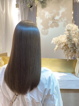 アンド ラ ブランシュ(&.La Blanche) 大宮/大宮東口/髪質改善/柔らかくツヤのあるカラーと髪質改善