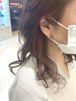 アメイジングヘアー 美沢店(AMAZING HAIR) 【AMAZING HAIR美沢店/溝手】 ピンクベージュ|イヤリングカラー