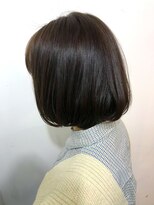 モレッティウィズリゴヘアー(Moretti with RIGO hair) 寒色系ボブ