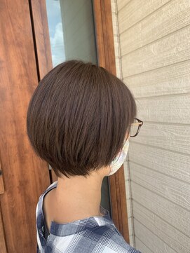 イコウヘアデザイン(icou hair design) ラウンドショート♪大人ブラウン☆