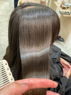 シェノン サントル(CHAINON CENTRE) ショコラベージュ/ボブルフ/カール/ベビーバング【梅田/茶屋町】