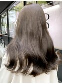 アッシュロング_くびれヘアビタミンカラー_ba337091