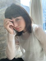 ラ ブレス 北浜プラザ(LaBless)&nbsp;大人かわいいミディアムヘア[大人可愛い 20代 30代 40代]