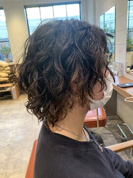 リンネ(Lin'ne) ウルフスパイラルパーマ