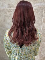 グリッター(GRITTERs)&nbsp;ブリーチハイライト×ピンクレッド