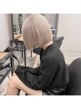 リンドトウキョウ(LINDO TOKYO) SY ホワイトミルクティー/ダブルカラー/ブリーチ/心斎橋