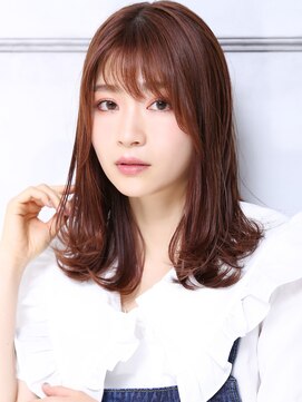 クラッチ 天王寺(CLUTCH) 大人可愛い小顔カット美髪ツヤ髪斜めバング小顔レイヤーA2