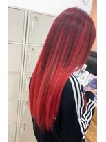 ロルド レーブ(Rold reve)&nbsp;赤　エクステ　グラデーション