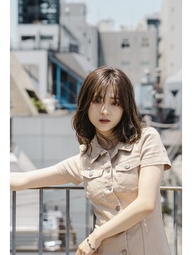 ロルド(Rold) ベージュ系カラーのくびれ小顔ゆるふわミディ大宮20代30代40代