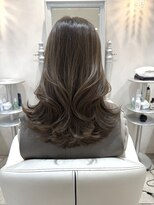 ザックラフィネ(ZACC raffine)&nbsp;オリーブベージュ/レイヤーロング/グレーベージュ