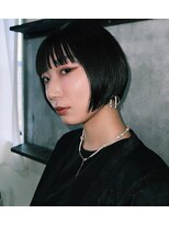 チル(Chill)&nbsp;chill/ぱっつん艶感ショートボブ