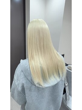 アレンヘアー 函館店(ALLEN hair) 【*誰もが憧れる*】ダメージレス艶のあるブリーチ抜きっぱなし*