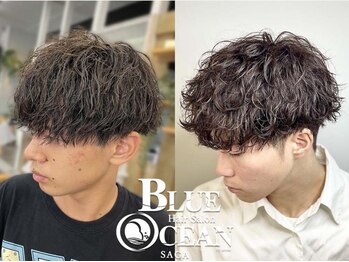 ブルーオーシャン 佐賀店(Blue Ocean)の写真/《人気メンズサロン”Blue Ocean”の系列店》クオリティの高いツイストスパイラルパーマが学生に人気◎