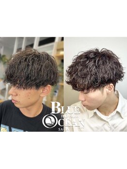 《人気メンズサロン"Blue Ocean"の系列店》クオリティの高いツイストスパイラルパーマが学生に人気◎[佐賀]