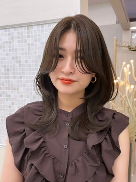 アンフィニー 銀座(ANFINI) レイヤーカット/前髪カット/くびれヘア/ウエットヘア/髪質改善