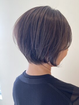 ヘアメイク アリエス 岩切店(HAIR MAKE aries) 大人カワイイ上品ショート 仙台 岩切 アリエス 30代 40代 50代