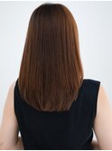◯薄めバング長めバングワンカールパーマロングレイヤーカット