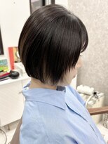 ハイバレーヘアーメゾン(HIGH VALLEY HAIRMAISON) ショートボブミニボブ顔周りレイヤー岡山南中央町