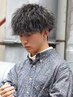 【スタイリングが5分で決まる!】メンズカット+パーマ