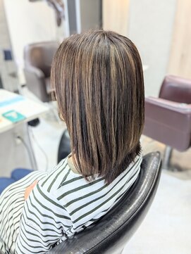 アヤラ オーガニックアンドスパ 東船橋店(AYALA) 【中村のぞみ】髪質改善ストリートメント×白髪ぼかしハイライト