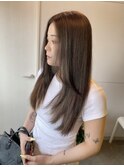 メテオストレート×オリーブベージュ