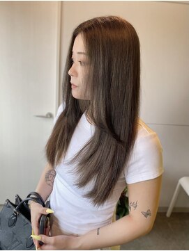 アーチテクトヘア(Architect hair by Eger) メテオストレート×オリーブベージュ