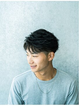 ビカムメンズヘアー 栄店(become men's hair) フェザーショート/フェザーパーマ