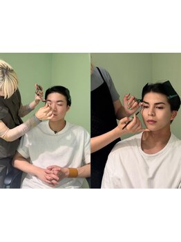 「顔の印象は眉毛で80%決まる！！！」メンズカット＋眉カット\4000◇清潔感と男らしさを演出。