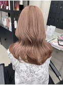 【LINOET】手島カミラ 1ブリーチでできるピンクベージュ