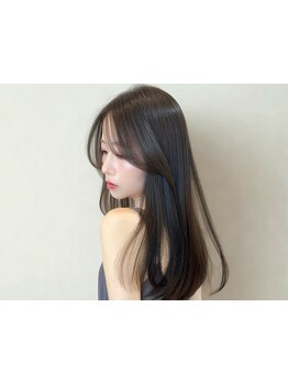 【カット＋カラー＋リファUFB￥7980】傷めない×色持ちの良いオーガニックカラー/ハイライトが人気◎