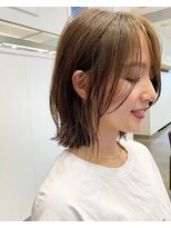 イル 天神西通り店(ill)&nbsp;20代30代ボブ/ミディアムレイヤー／グレージュ/透明感/天神/大名