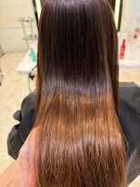 ケンジ 平塚 アネッタ(KENJE annetta)&nbsp;【sins】髪質改善ストレート☆艶髪