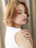 カバーヘア ブリス 大宮西口(COVER HAIR bliss)&nbsp;韓国巻きハイトーンカラーひし形フォルムTd2大宮20代30代40代