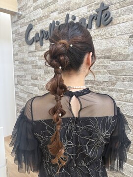 カペリ デ アーテ(Capelli di arte) あみおろしヘアー