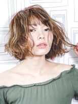 ロッカ(LOCCA) 【骨格診断】ハイトーンワンレンボブ