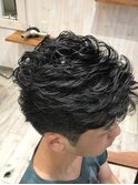 メンズパーマスタイル