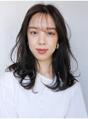 エアリーレイヤースタイル_厚めバングローライト_27241