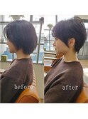 【Hair Make I`ll 奈良】　ビフォーアフター