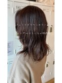 こっくりブラウンカラー