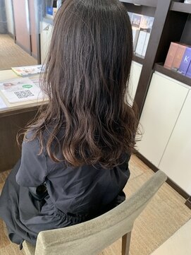 ウェーブヘア L 美容室ジャパン 高田本店 Japan のヘアカタログ ホットペッパービューティー