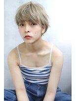 ブラン 広島八丁堀(Blanc)&nbsp;【Blanc 広島】外国人風スモーキーグレージュ＿ショート