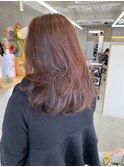 ロングレイヤー×低温デジタルパーマ