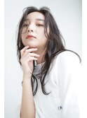 ダークカラー 顔回りカット 韓国ヘア【OAK中目黒】
