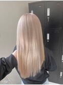K207_ブロンドベージュ ブリーチ2回~