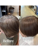 ヴィコロ(vicolo) 【白髪率80%】 脱白髪染めハイライトカラー