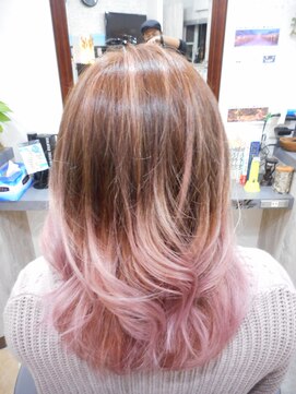 美容室クリップアイ(Clip I) バレイヤージュ