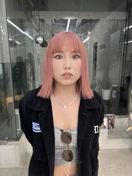 ネンドヘアー(nendo_hair) ピンクカラー/ハイトーンピンクヘア