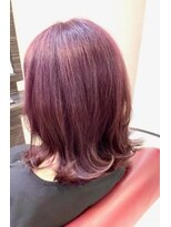 ヘアーデザインロアール(HairDesign  LOIRE) バイオレットピンク