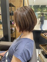 ルディー バイ ヘアーポケット(rudii by HAIR POCKET) ハイライト×ショートボブ◎
